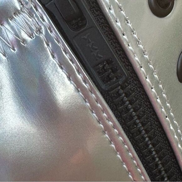 Rave Demonia So-Emily-375 Silver Thigh High Platform Boots - Picture 5 of 9